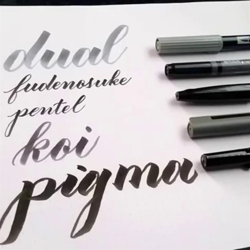 Calligraphy markers