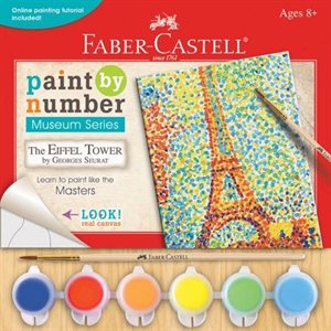 Paint by numbers - Eiffel tower