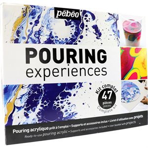 Ensemble complet des médium ''Pouring experience''