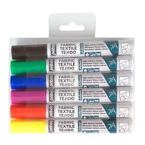 7A markers set - 6 assorted colors