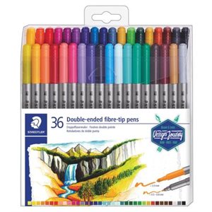 Set of 36 Duo-color markers