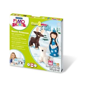 Fimo kids kit - snow princess 4x42g