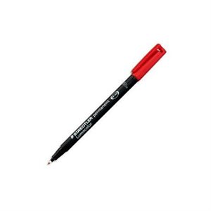Lumocolor permanent pen F 0.6mm red