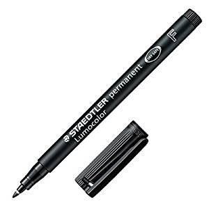 Lumocolor permanent pen F 0.6mm black