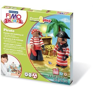 Ensemble Fimo kids - pirate 4x42g